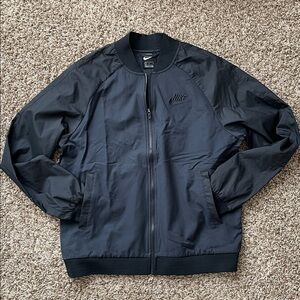 Nike Men's Black Bomber Jacket